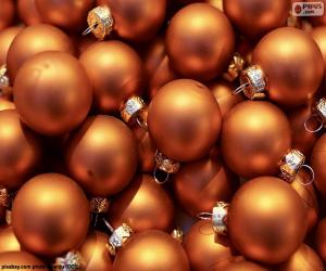 Puzzle Χρυσή μπάλα των Χριστουγέννων